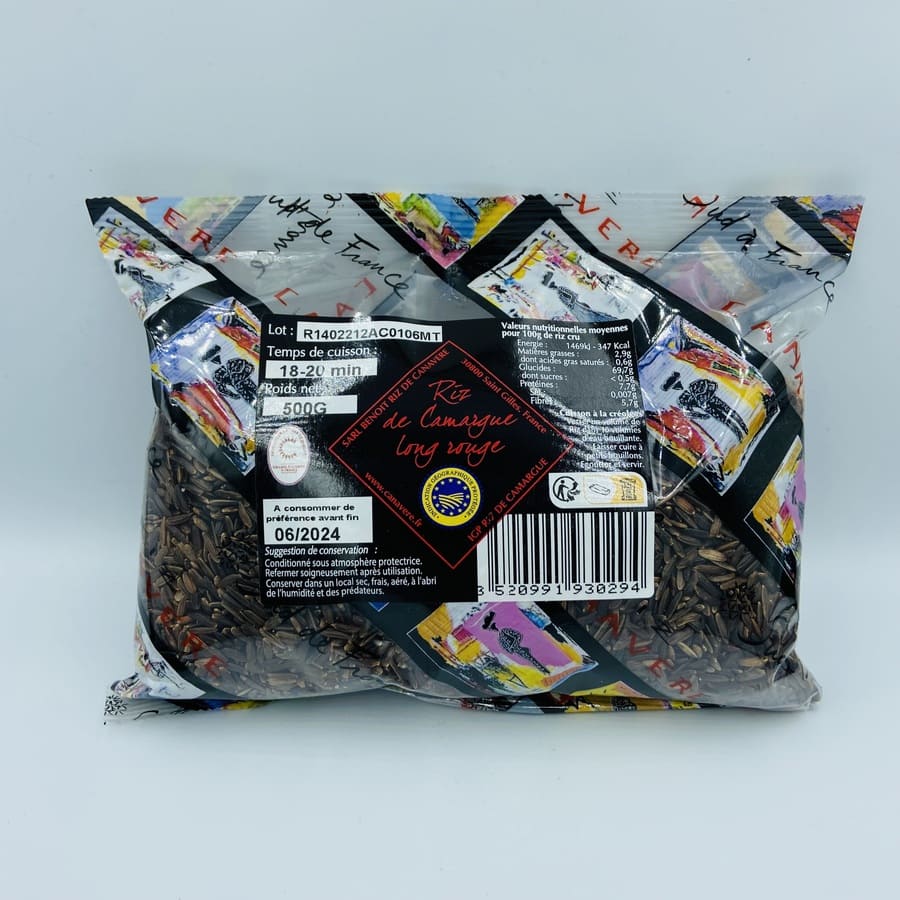 Riz long rouge